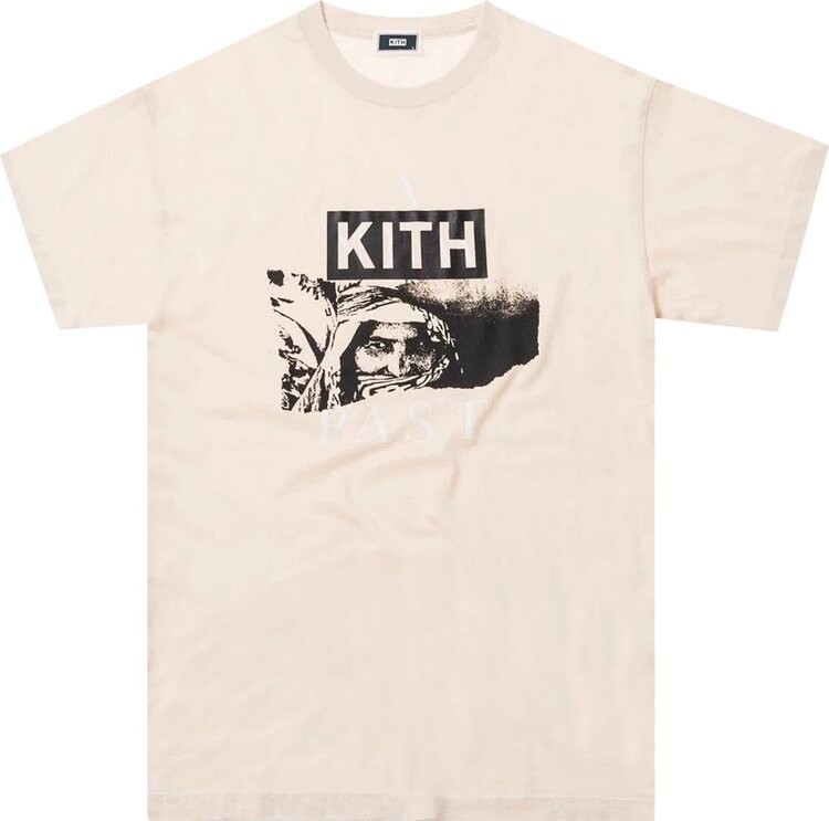 

Футболка Kith New Past Tee 'Turtle Dove', кремовый, Бежевый