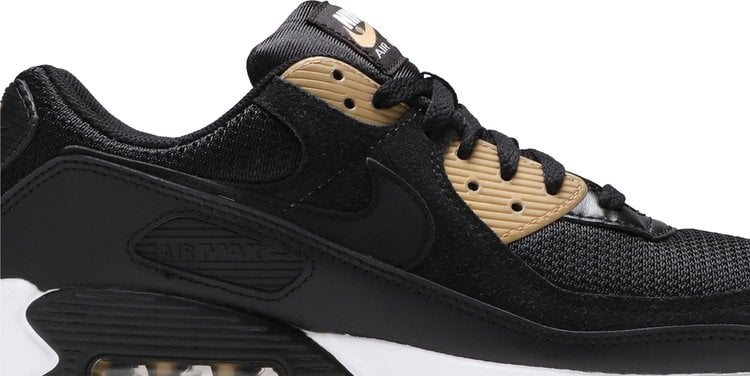 Black and gold 2025 air max 90s