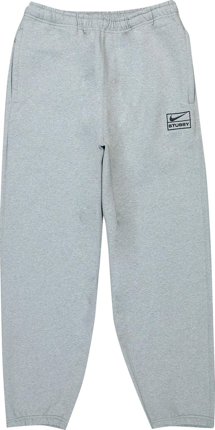 Спортивные брюки Nike x Stussy Sweatpants Grey, серый – купить с  доставкой из-за рубежа через платформу «CDEK.Shopping»