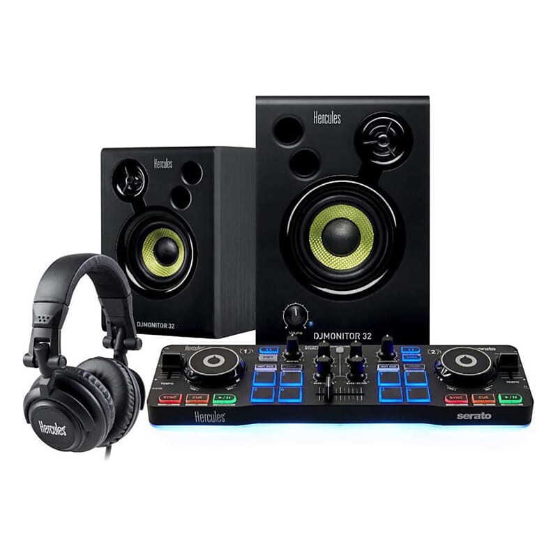 

Hercules DJ Starter Kit Полная диджейская система AMS-DJ-STARTERKIT