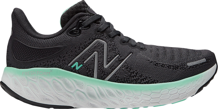 Кроссовки New Balance Wmns Fresh Foam X 1080v12 'Phantom Bright Mint', черный - фото