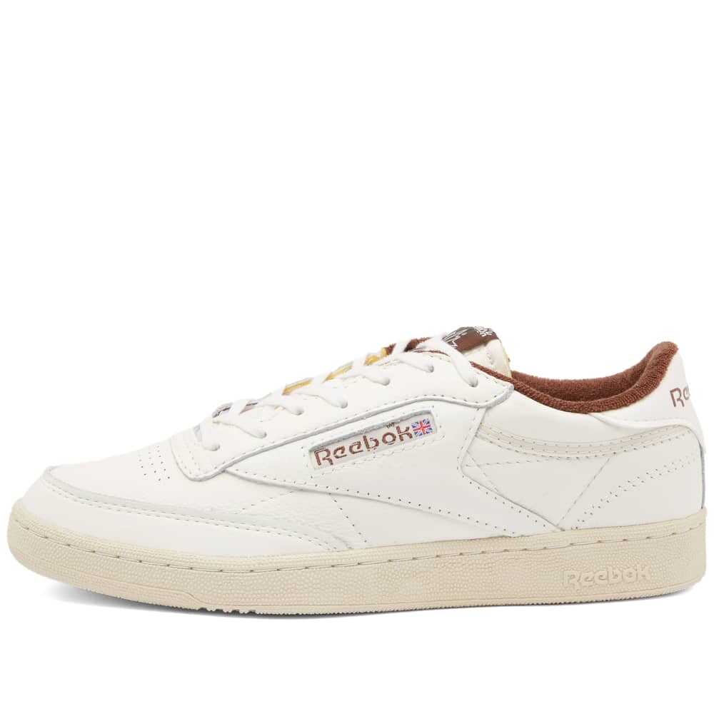 Кроссовки Reebok Club C 85 Vintage, бело-коричневый кроссовки reebok club c 85 vintage белый коричневый