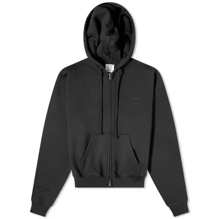 

Толстовка Vetements Fitted Hoody. черный