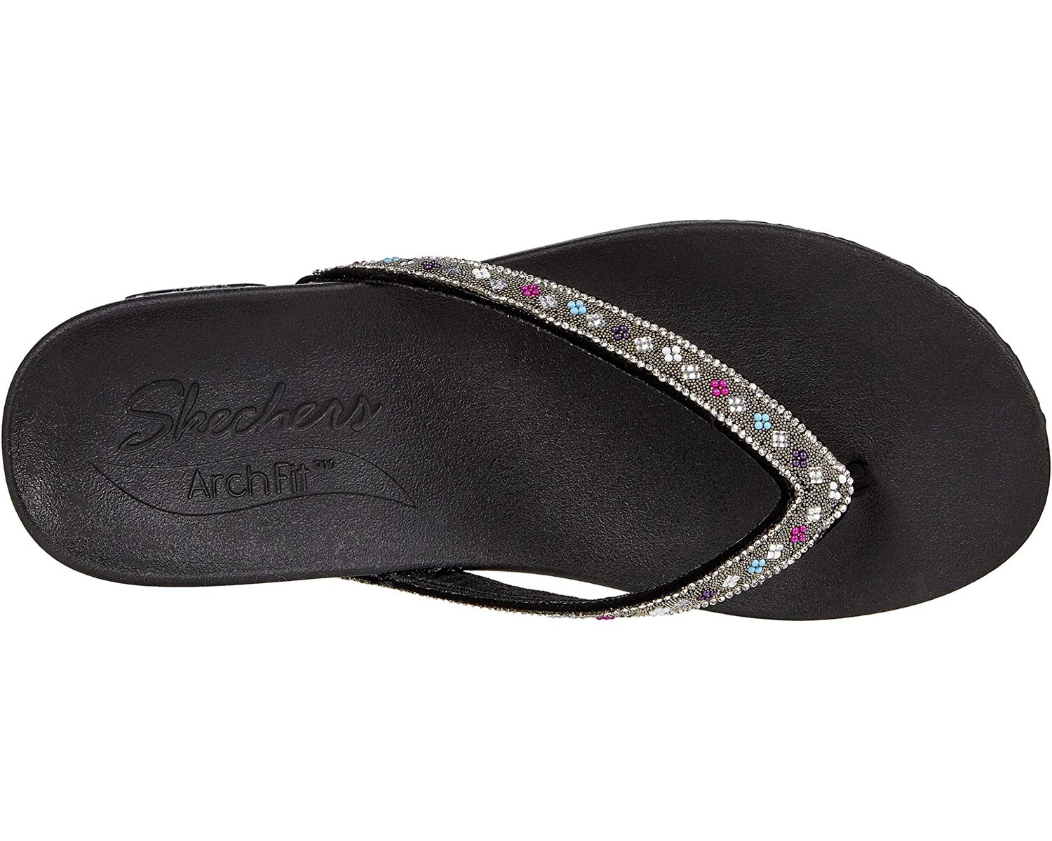 

Сандалии Archfit Meditation - Dayshimmer SKECHERS, черный