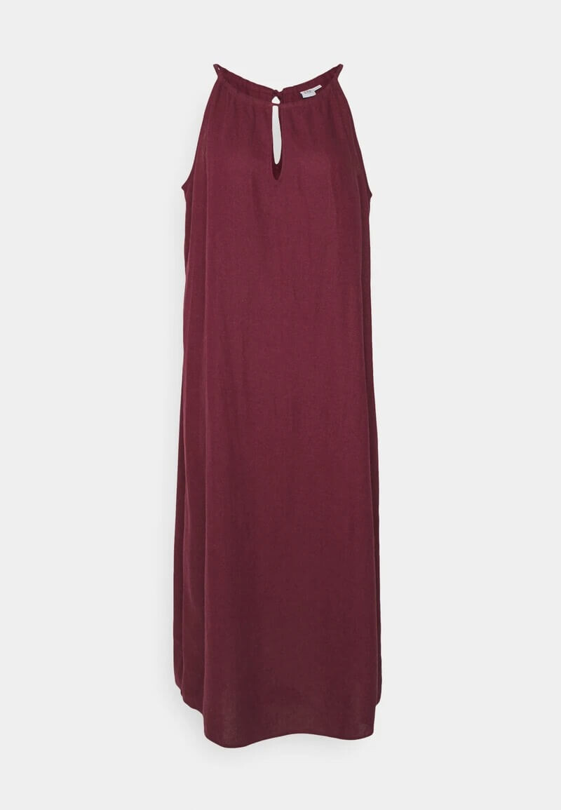 

Платье Gap Halter Back Long, сливовый