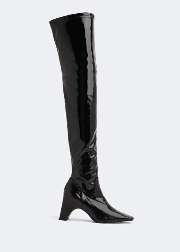 

Ботинки COPERNI Stretch thigh-high boots, черный