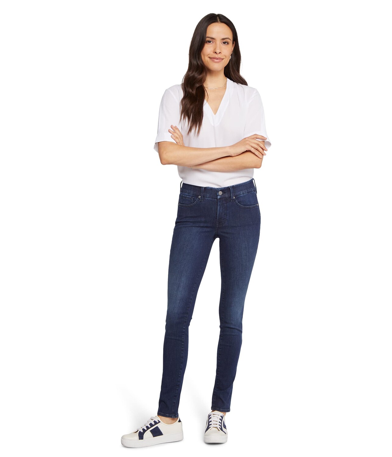 

Джинсы NYDJ, Petite Waist Match Alina Leggings in Underground