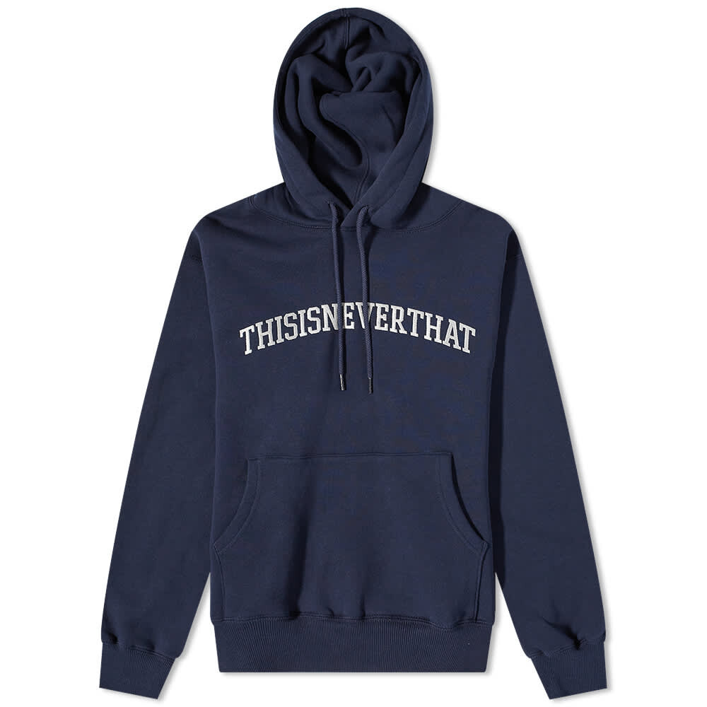 

Толстовка thisisneverthat Arch-Logo Pop Over Hoody, Черный