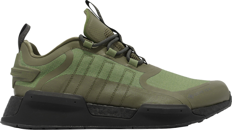 Кроссовки Adidas NMD_V3 GORE-TEX 'Focus Olive', зеленый - фото