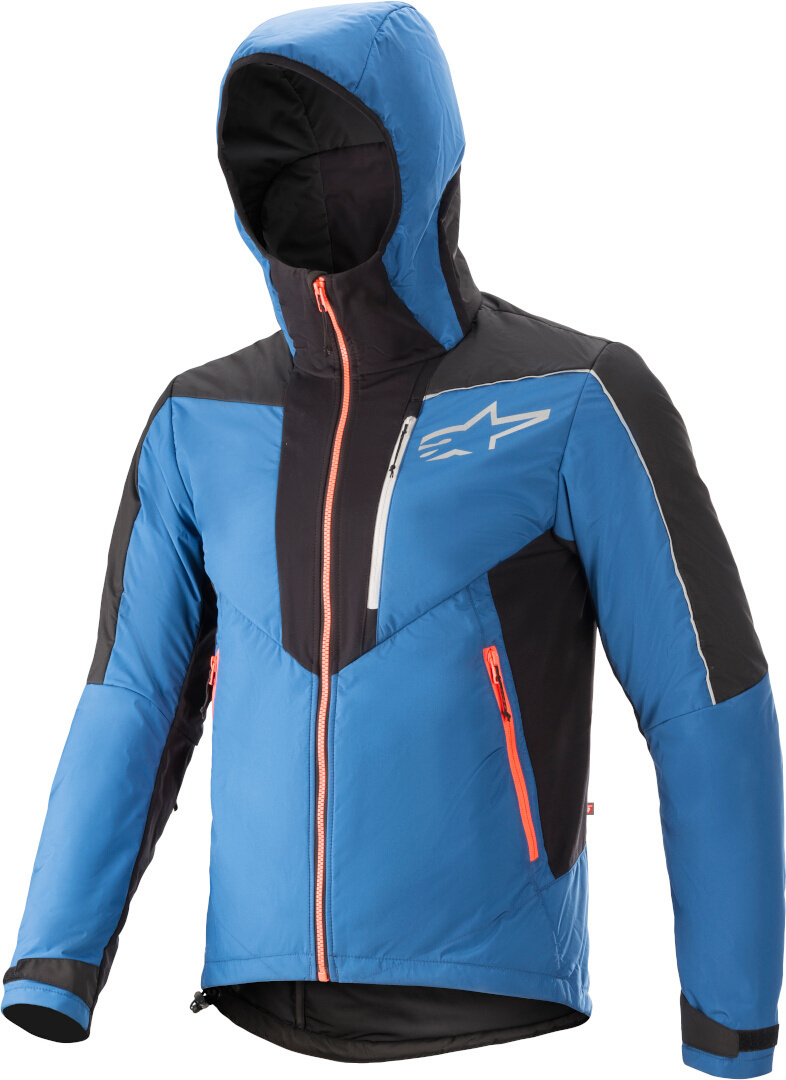 Куртка Alpinestars Denali 2 велосипедная, сине-оранжевая куртка alpinestars denali велосипедная черная