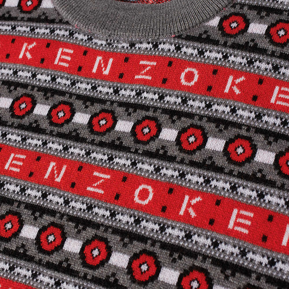 

Джемпер Kenzo Logo Jaquard Crew Knit