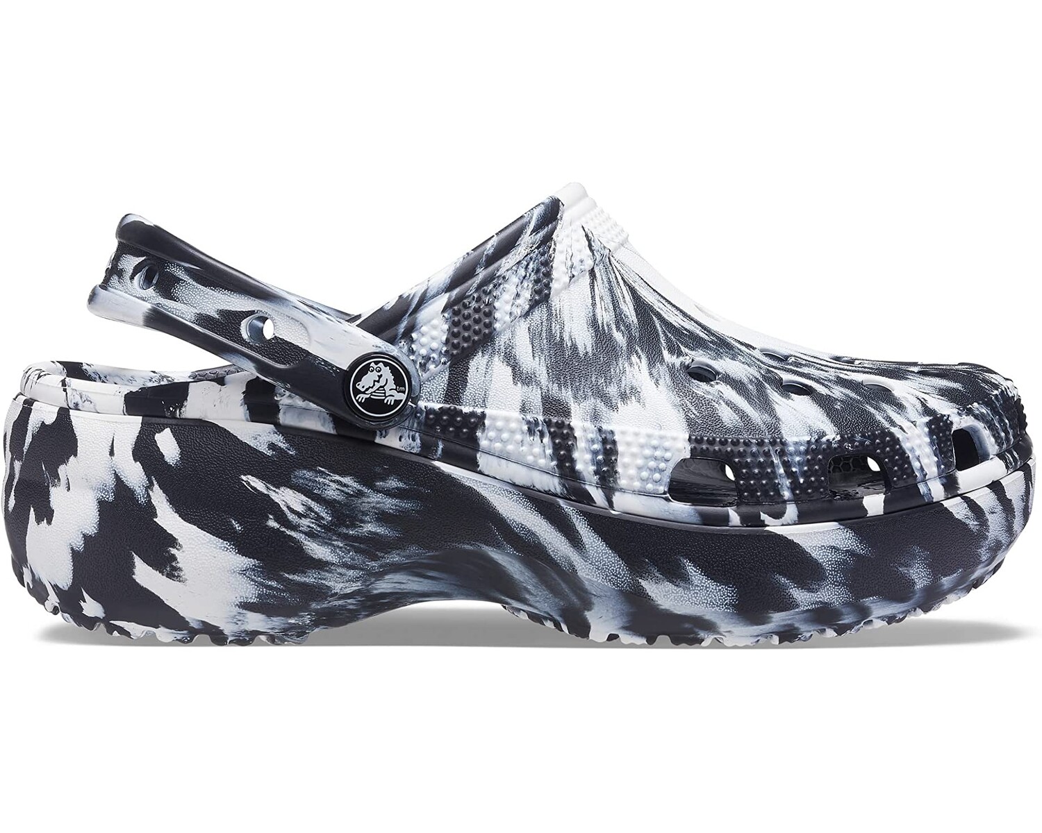 

Сабо Classic Platform Clog Crocs, белый