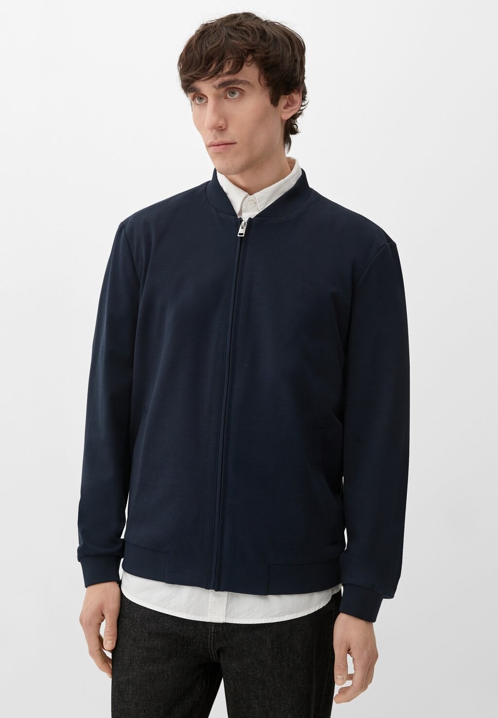 

Куртка s.Oliver BLOUSON IM FABRICMIX, цвет navy