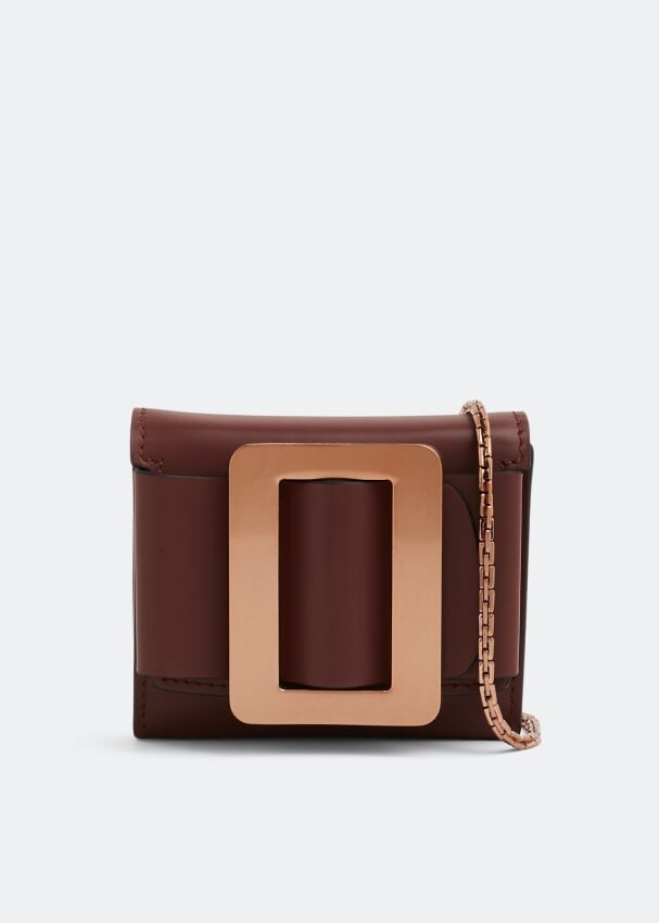 

Кошелек BOYY Buckle coin purse, коричневый