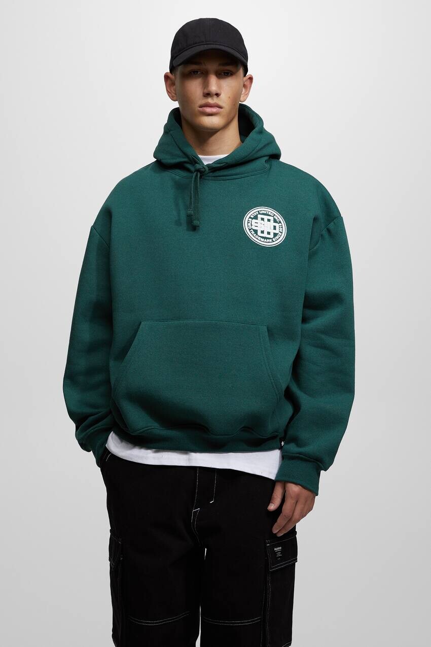 

Худи STWD с графичным принтом Pull&Bear