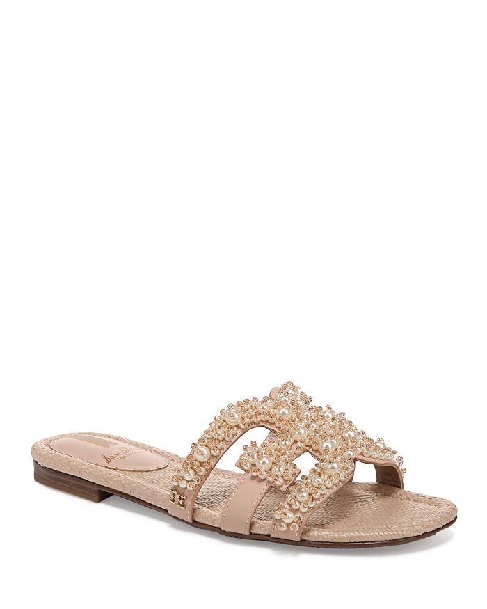 

Женские шлепанцы Bay Perla с квадратным носком и украшением Sam Edelman