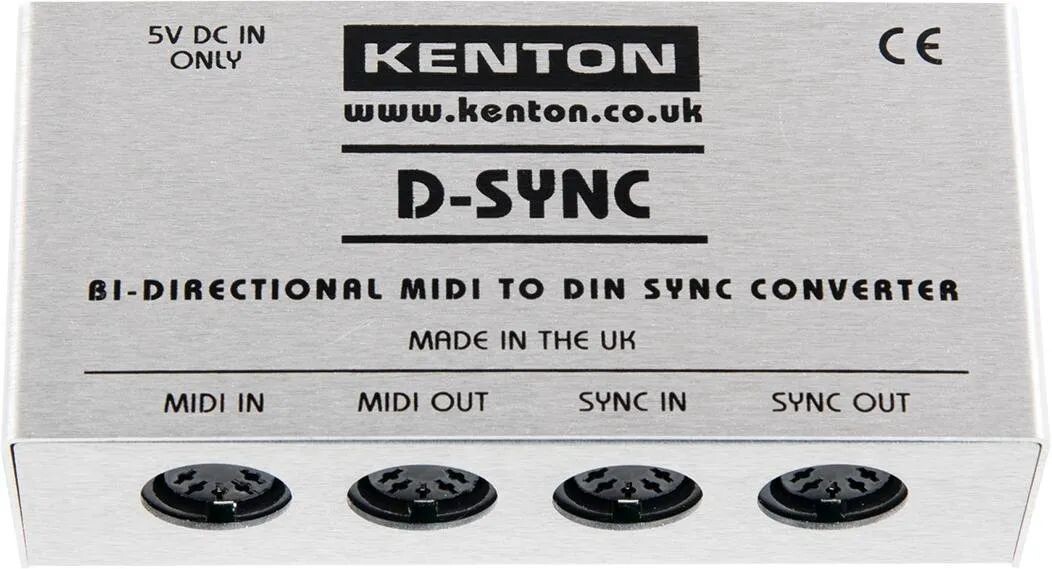 

Новый двунаправленный конвертер синхронизации MIDI в DIN от Kenton D-Sync