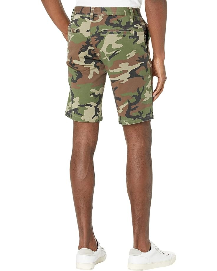 

Шорты RVCA The Week-End Stretch Shorts, цвет Woodland Camo