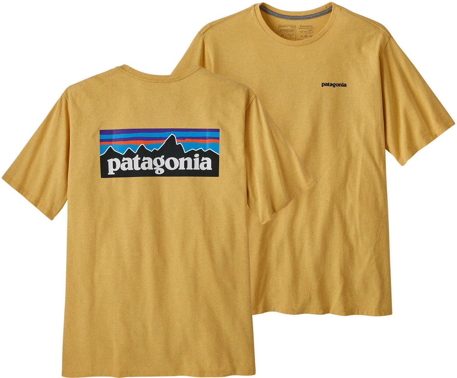 

Футболка P-6 Logo Responsibili — мужская Patagonia, желтый