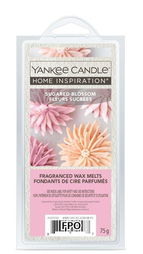 

Ароматизированный воск Yankee Candle Home Inspiration Sugared Blossom, 1 шт