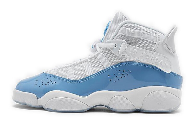 

Кроссовки Air Jordan 6 Rings Gs, Valor Blue/Ice