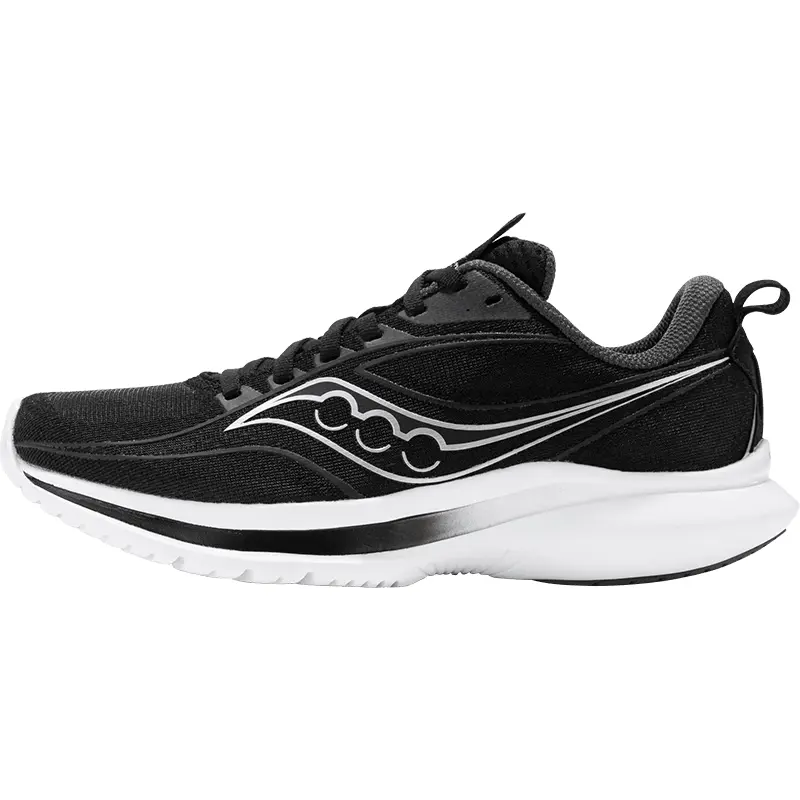 

Кроссовки амортизирующие женские Saucony Essence 13 тренировочные, черный / серебристый