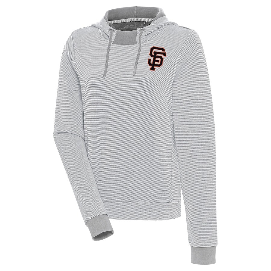 

Пуловер с капюшоном Antigua San Francisco Giants, серый