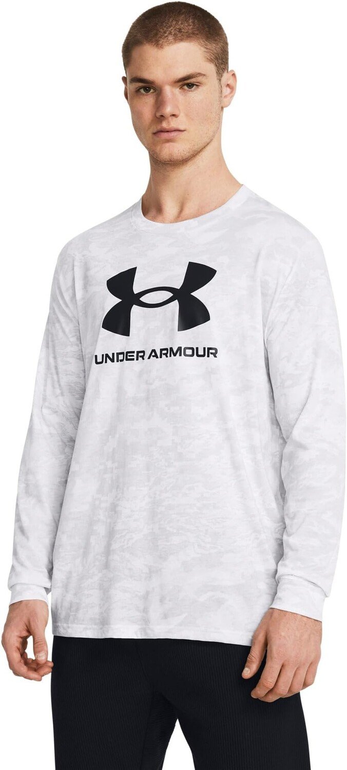 

Лонгслив Under Armour ABC Camo Long Sleeve, цвет White/Black