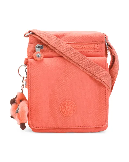 

Нейлоновая сумка через плечо New Eldorado Kipling, коралловый