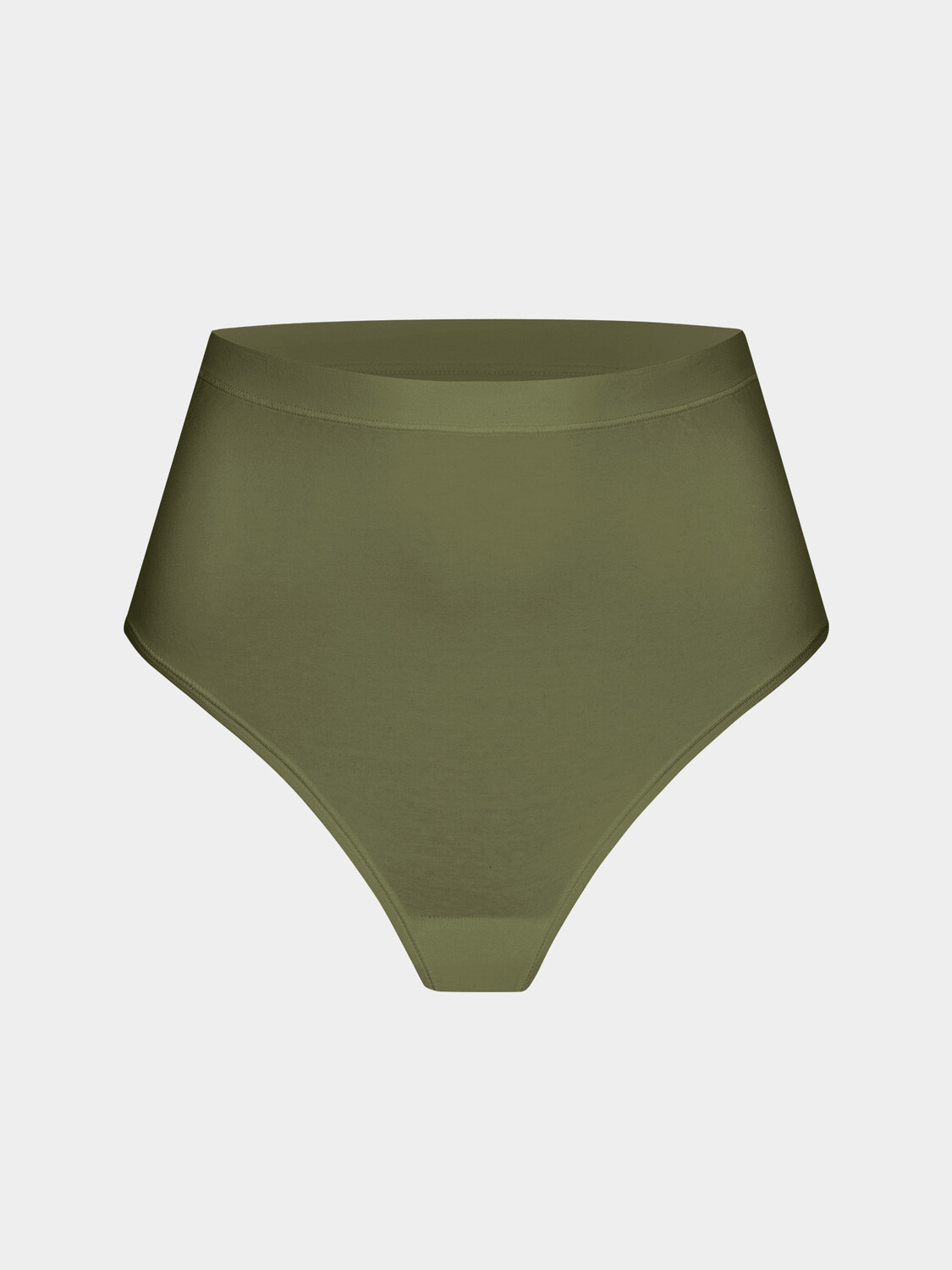 

Трусы Erlich Textil Baumwoll Basics High Waist Bonnie, оливковый