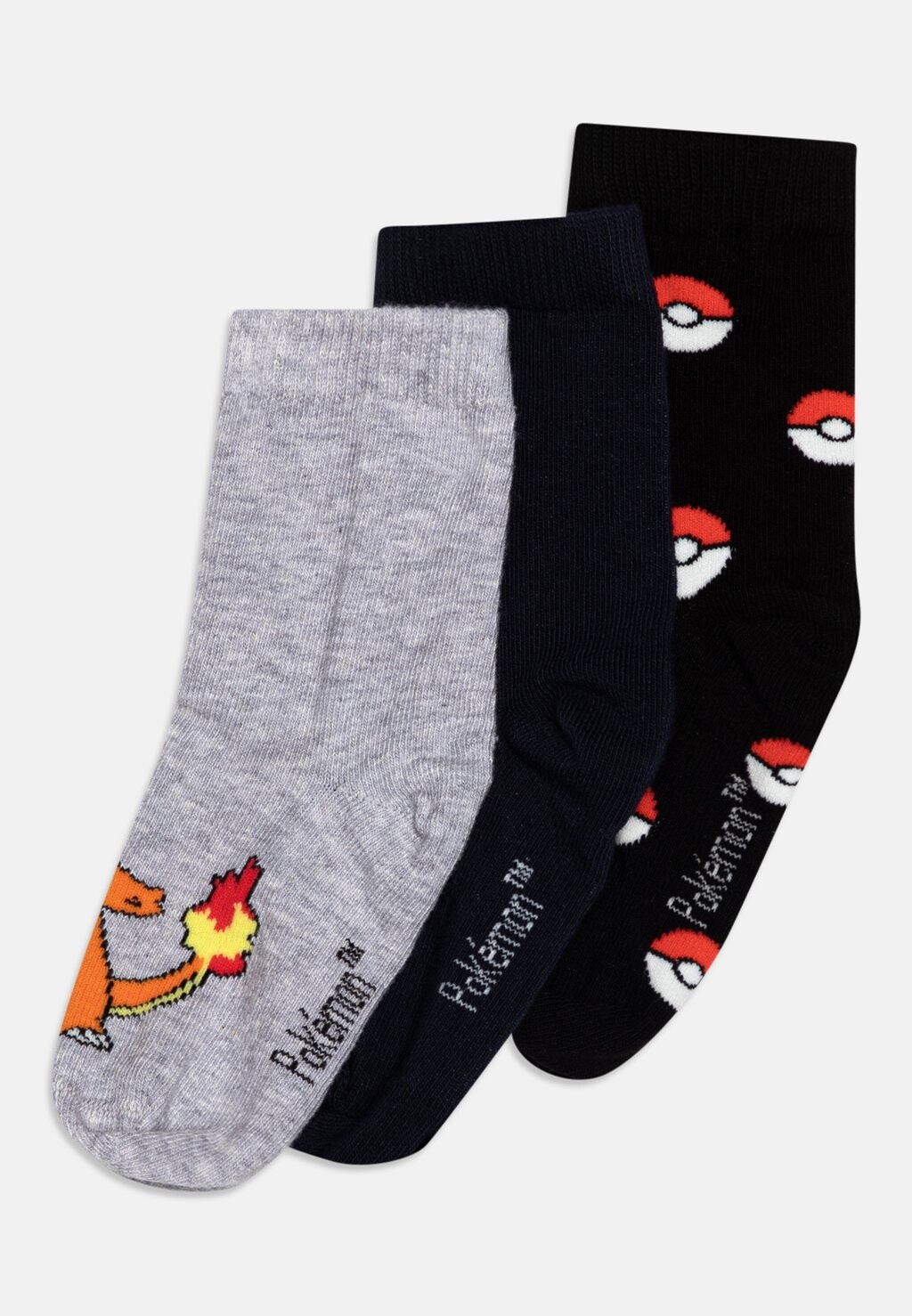 Носки POKÉMON 3 PACK Lindex, цвет navy