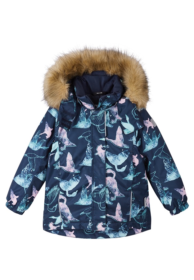 Куртка детская Reima Reimatec Kiela зимняя, темно-синий куртка зимняя reima nuotio детская темно синий