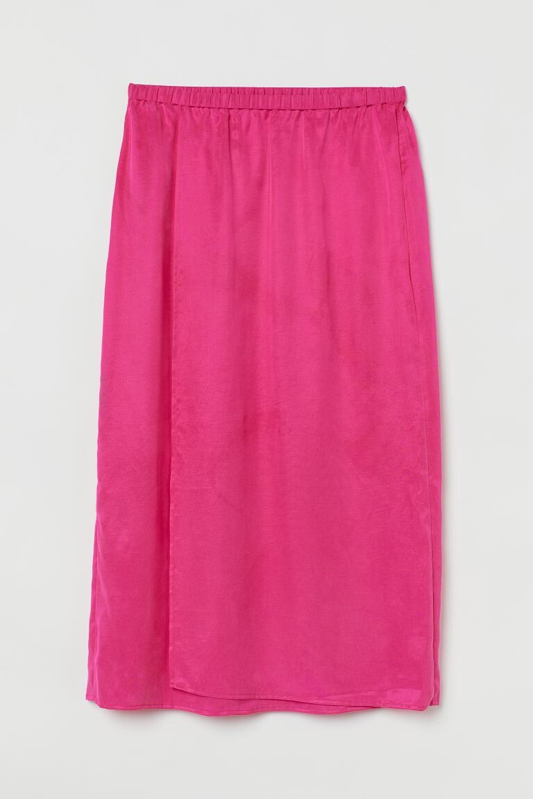 

Юбка из лиоцелла с запахом H&M, вишня