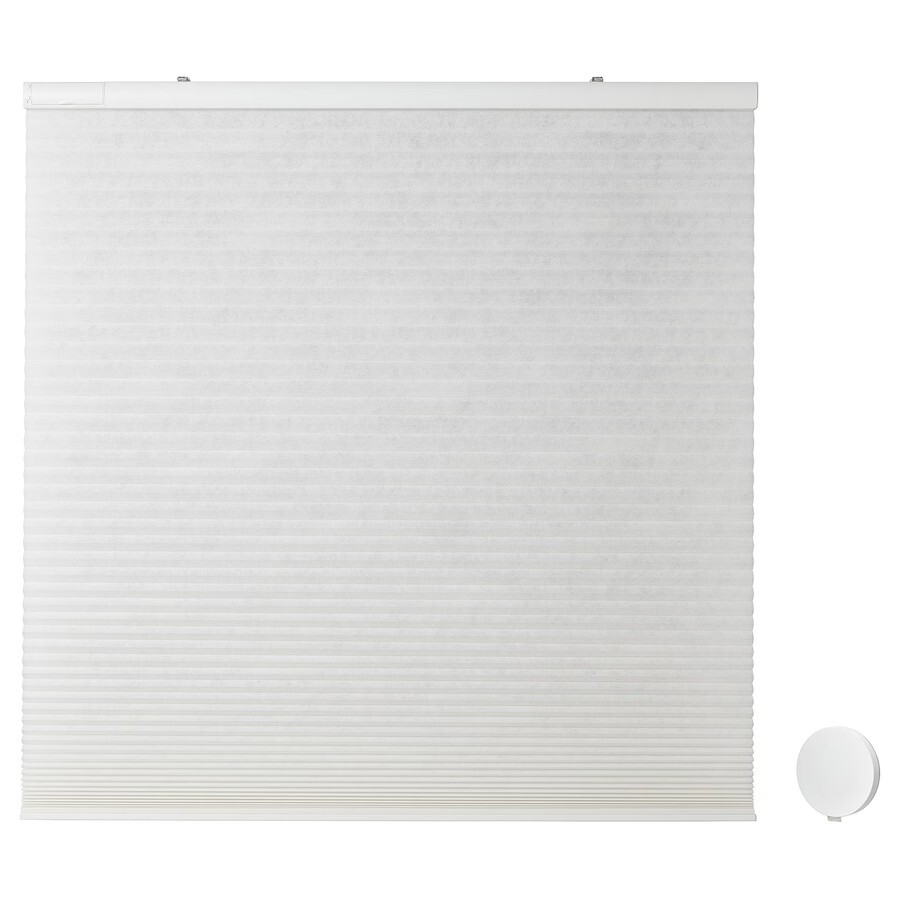 

Cотовидные жалюзи с сетевым блоком 120x195 см Ikea Praktlysing, белый