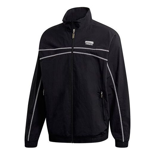 

Куртка Adidas TRACKTOP Slogan Sports Coat Men Black, Черный