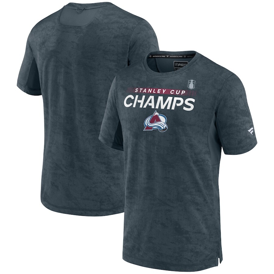 

Футболка с коротким рукавом Fanatics Branded Colorado Avalanche, угольный