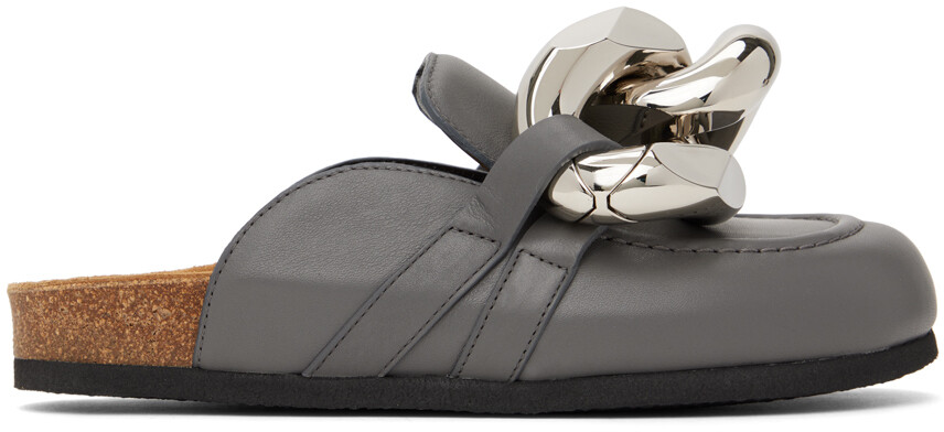 

Серые мюли с цепочками JW Anderson
