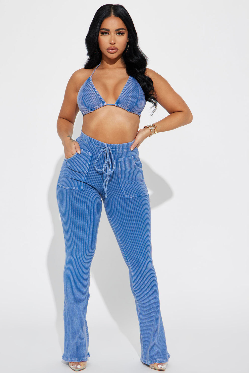 

Брюки Fashion Nova GD3596, синий