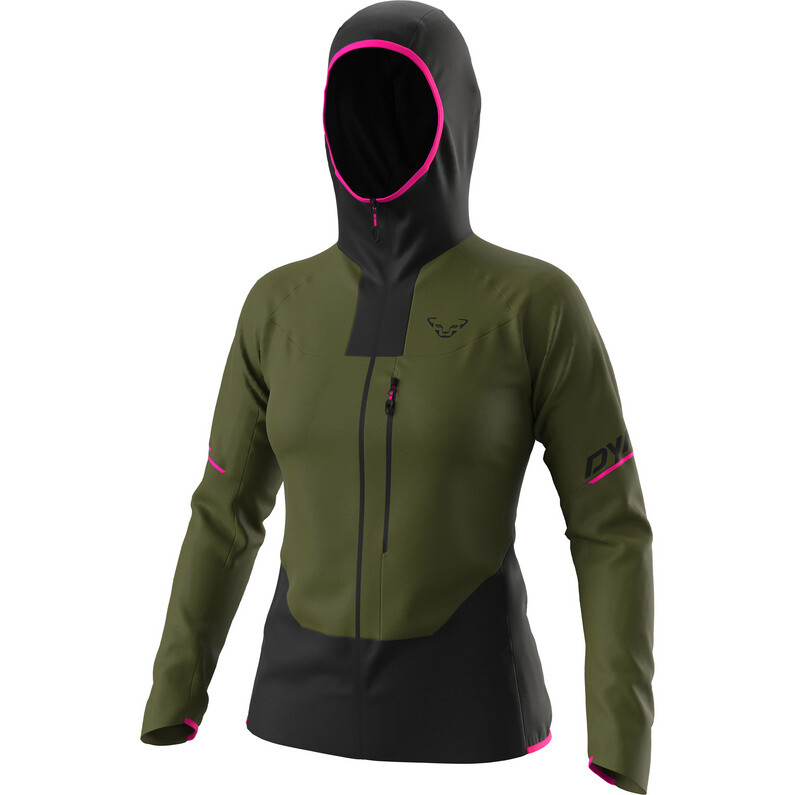 

Женская куртка Traverse DST Dynafit, оливковый