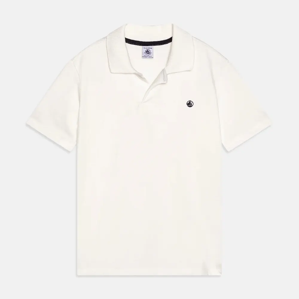

Футболка поло Petit Bateau, белый