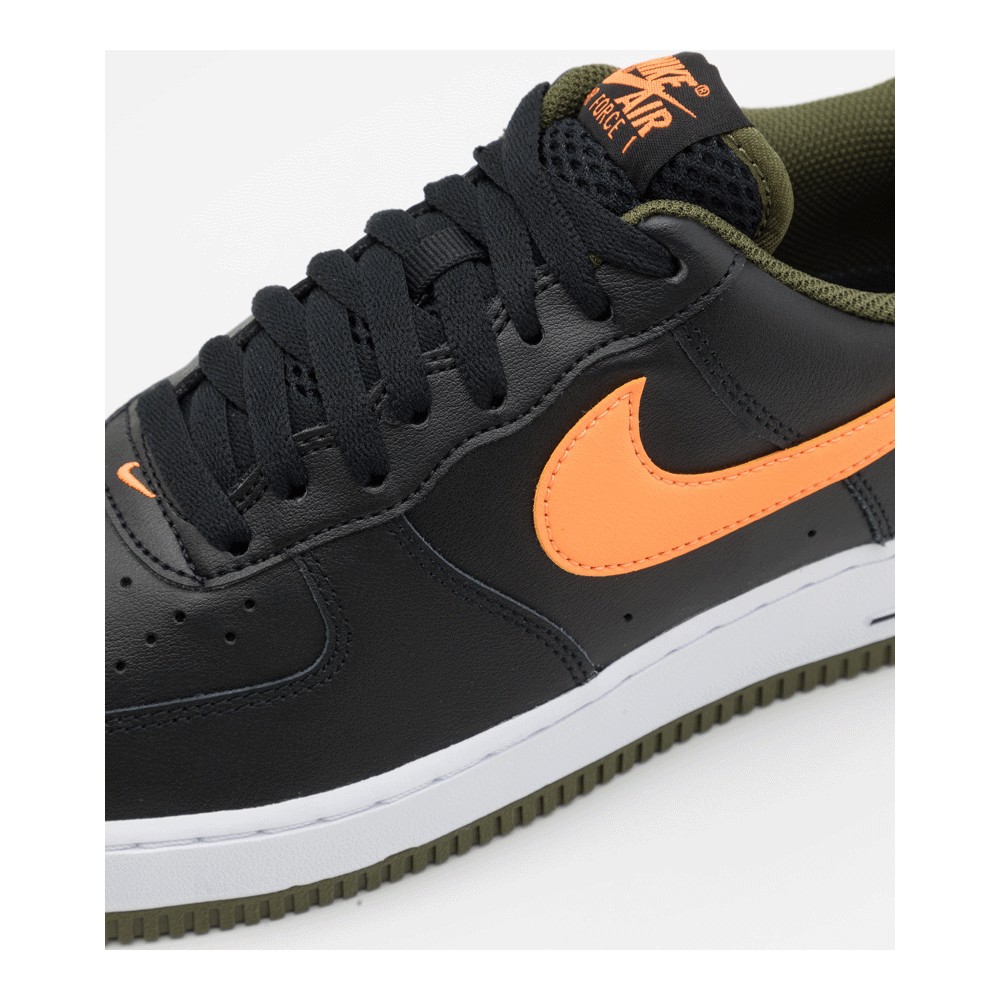 Nike air force 1 07 best sale lv8 white black & total orange