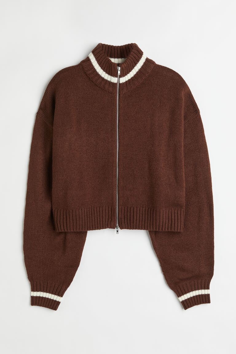 

Свитер H&M, темно коричневый