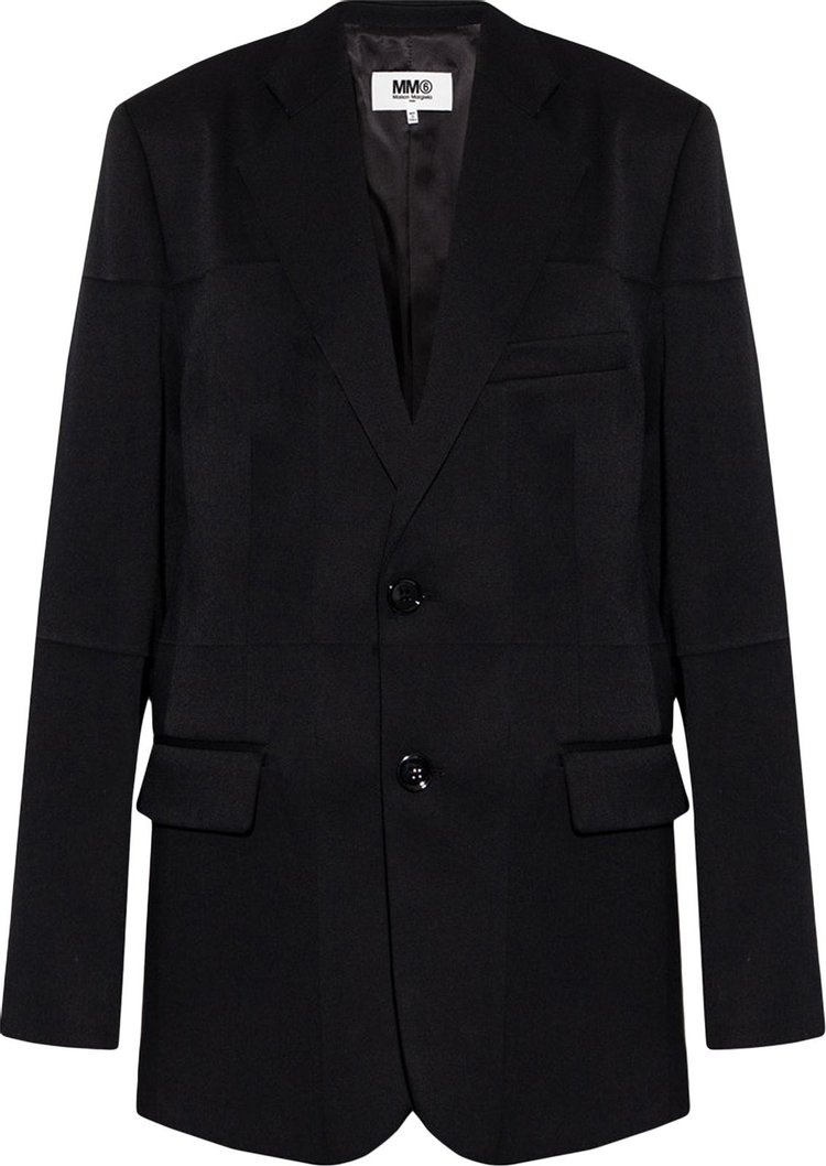 Куртка MM6 Maison Margiela Jacket 'Black', черный - фото