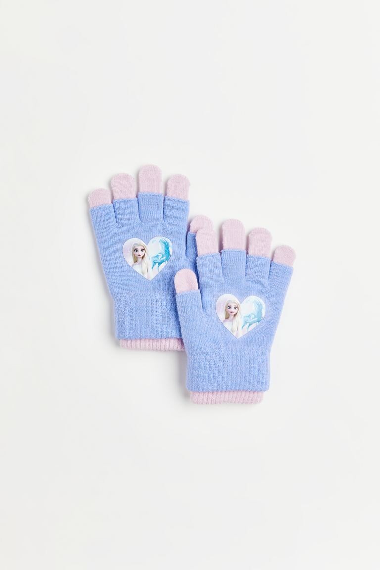 

Перчатки/рукавицы H&M Frozen, светло-фиолетовый