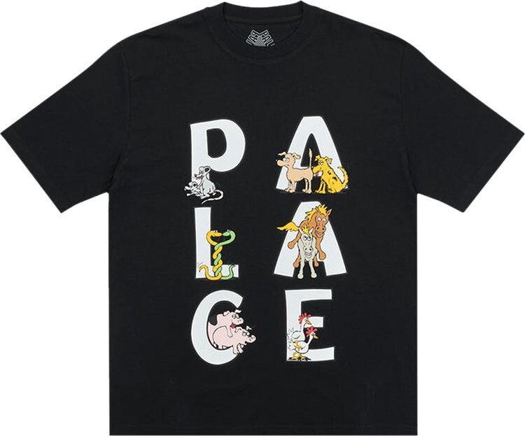 

Футболка Palace Session T-Shirt 'Black', черный