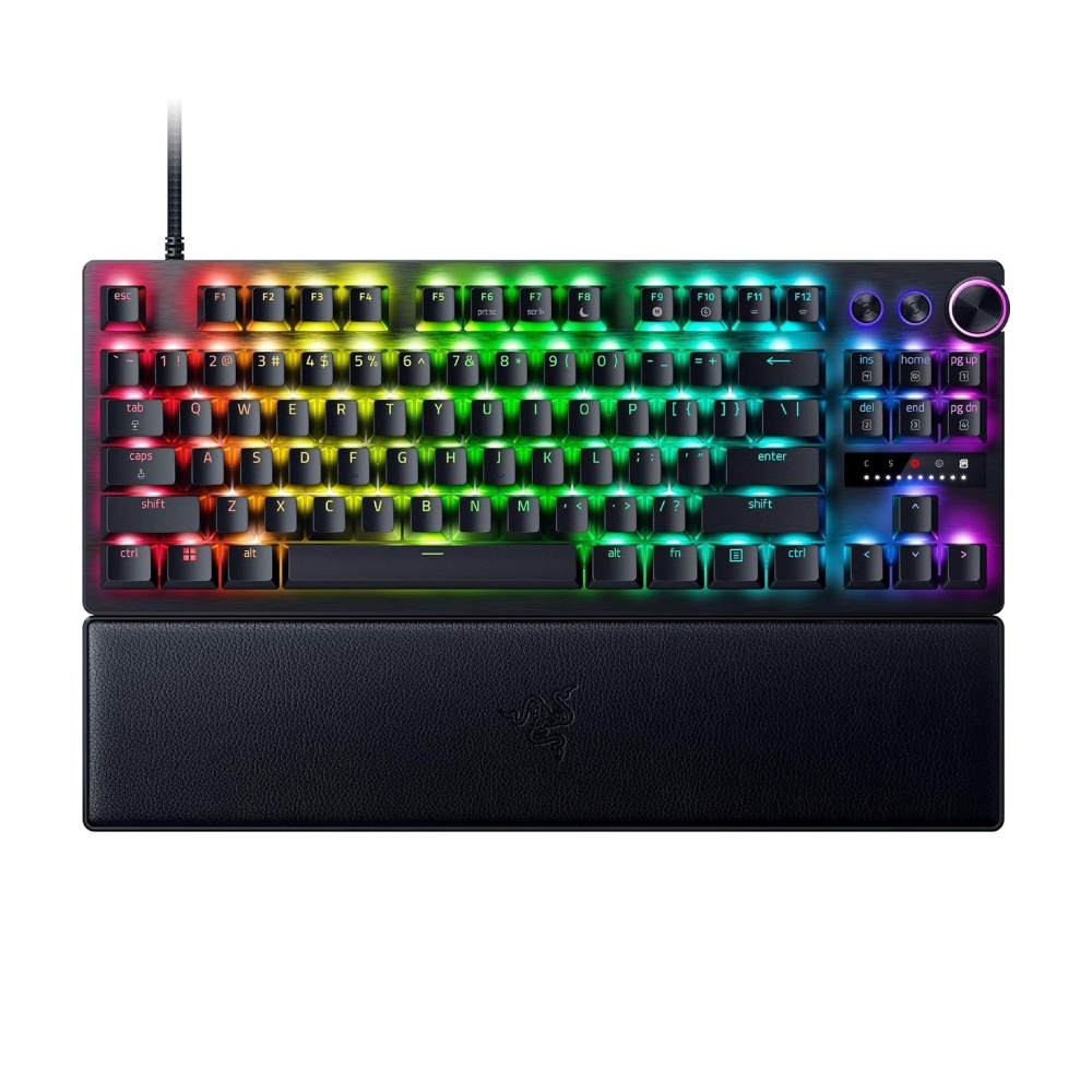 цена Игровая клавиатура Razer Huntsman V3 Pro Tenkeyless, черный