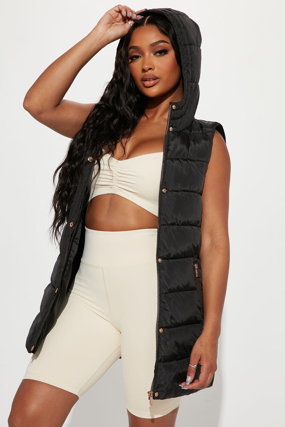

Жилет Fashion Nova NYV1104, черный
