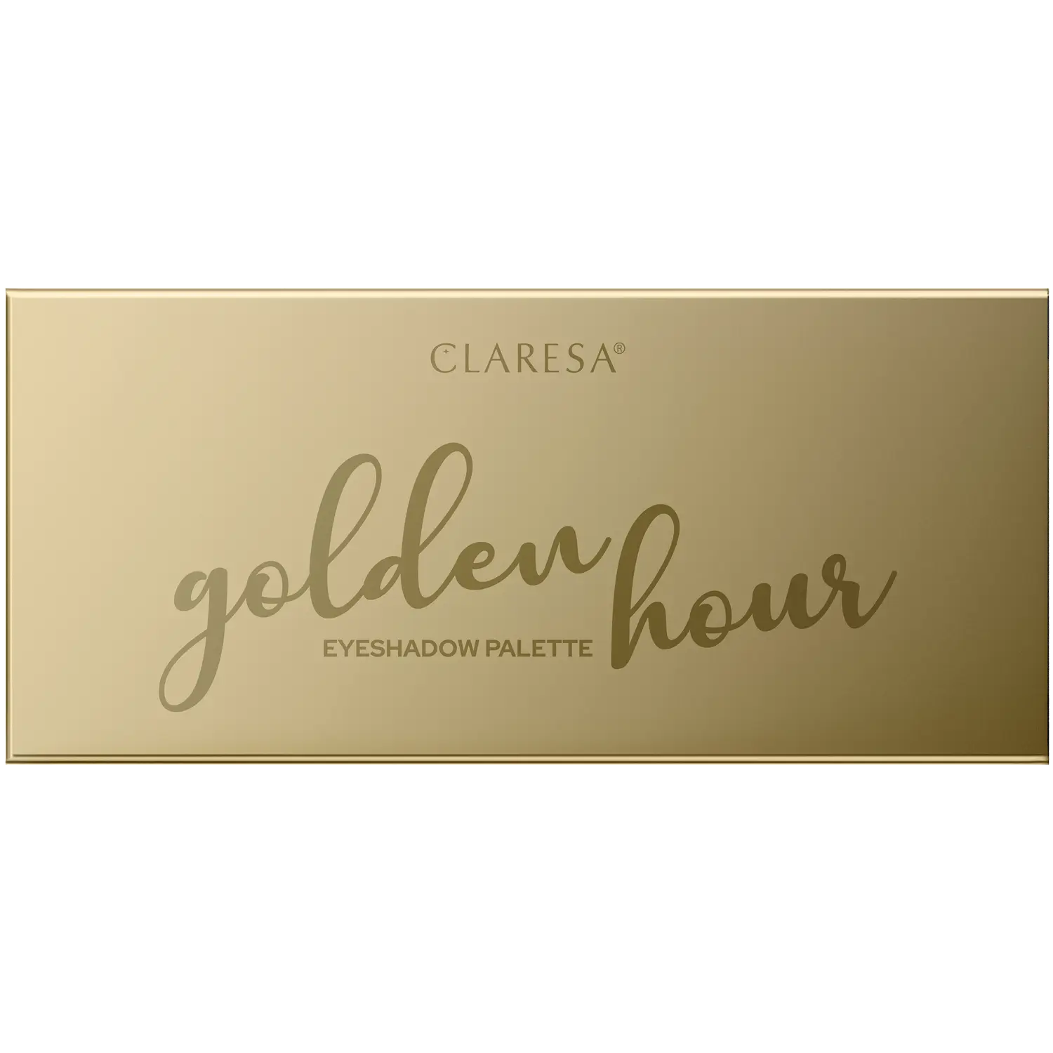 

Claresa палетка теней для век золотой час, 12 г