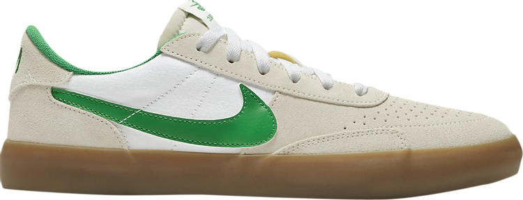 Кроссовки Nike Heritage Vulc SB 'Lucky Green Gum', белый