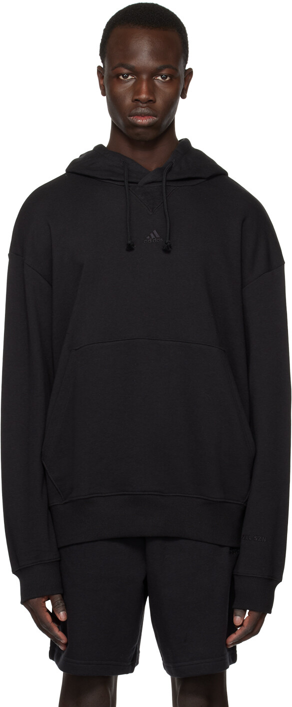 

Черная толстовка с капюшоном All Szn adidas Originals, Черный
